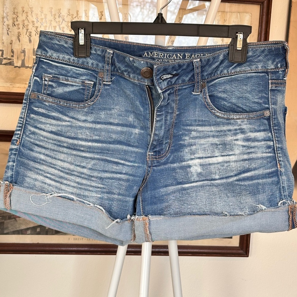 American Eagle Denim Shorts super super stretch MIDI size 12